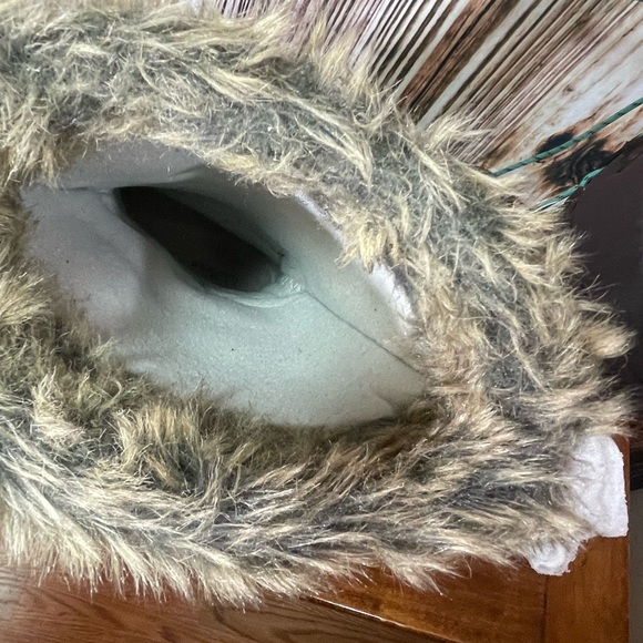 LL Bean 284883 Carrabassett Fur Lace-Up Knee High Snow Boots Women's US 7.5 - Picture 5 of 11